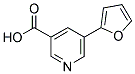 5-(2-FURYL)NICOTINIC ACID Struktur