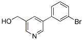 [5-(3-BROMOPHENYL)PYRIDIN-3-YL]METHANOL Struktur