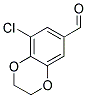 8-CHLORO-2,3-DIHYDRO-1,4-BENZODIOXINE-6-CARBALDEHYDE Struktur