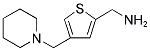 [4-(1-PIPERIDINYLMETHYL)-2-THIENYL]METHANAMINE Struktur