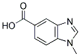 1-METHYL-1H-BENZIMIDAZOLE-5-CARBOXYLIC ACID Struktur