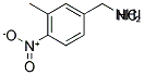 3-METHYL-4-NITROBENZYLAMINE HYDROCHLORIDE Struktur