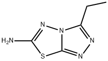 3-ETHYL[1,2,4]TRIAZOLO[3,4-B][1,3,4]THIADIAZOL-6-AMINE Struktur