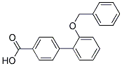 2'-(BENZYLOXY)[1,1'-BIPHENYL]-4-CARBOXYLIC ACID Struktur