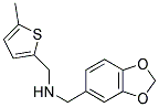 1-(1,3-BENZODIOXOL-5-YL)-N-((5-METHYLTHIEN-2-YL)METHYL)METHANAMINE Struktur