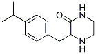 3-(4-ISOPROPYL-BENZYL)-PIPERAZIN-2-ONE Struktur