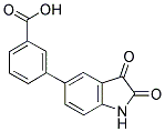 3-(2,3-DIOXO-2,3-DIHYDRO-1H-INDOL-5-YL)-BENZOIC ACID Struktur