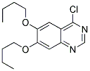 6,7-DIBUTOXY-4-CHLORO-QUINAZOLINE Struktur