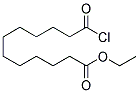 11-ETHOXYCARBONYLDODECANOYL CHLORIDE Struktur