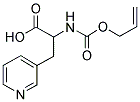 ALOC-3-(3'-PYRIDYL)-DL-ALANINE Struktur