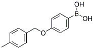 4-(4-METHYLBENZYLOXY)BENZENEBORONIC ACID Struktur