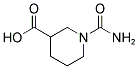 1-(AMINOCARBONYL)PIPERIDINE-3-CARBOXYLIC ACID Struktur