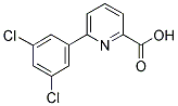 6-(3,5-DICHLOROPHENYL)PYRIDINE-2-CARBOXYLIC ACID Struktur