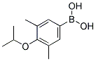 3,5-DIMETHYL-4-ISOPROPOXYPHENYLBORONIC ACID Struktur