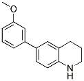 6-(3-METHOXYPHENYL)-1,2,3,4-TETRAHYDROQUINOLINE Struktur