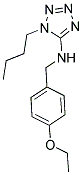 1-BUTYL-N-(4-ETHOXYBENZYL)-1H-TETRAZOL-5-AMINE Struktur