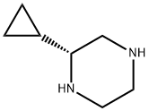 (R)-2-CYCLOPROPYL-PIPERAZINE Struktur