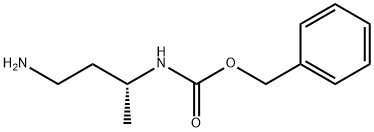 (R)-3-CBZ-AMINO-BUTYLAMINE Struktur