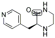 (S)-3-PYRIDIN-4-YLMETHYL-PIPERAZIN-2-ONE Struktur