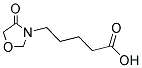 5-(4-OXO-OXAZOLIDIN-3-YL)-PENTANOIC ACID Struktur