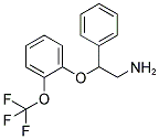 2-PHENYL-2-(2-TRIFLUOROMETHOXY-PHENOXY)-ETHYLAMINE Struktur