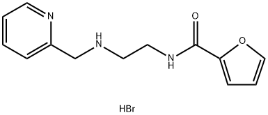 FURAN-2-CARBOXYLIC ACID (2-[(PYRIDIN-2-YLMETHYL)-AMINO]-ETHYL)-AMIDE HYDROBROMIDE Struktur