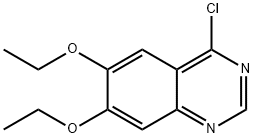 4-CHLORO-6,7-DIETHOXY-QUINAZOLINE Struktur