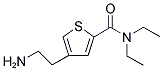 4-(2-AMINOETHYL)-N,N-DIETHYLTHIOPHENE-2-CARBOXAMIDE Struktur