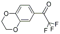 3',4'-(ETHYLENEDIOXY)-2,2,2-TRIFLUOROACETOPHENONE Struktur