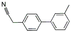 (3'-METHYL[1,1'-BIPHENYL]-4-YL)ACETONITRILE Struktur