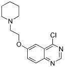 4-CHLORO-6-(2-PIPERIDIN-1-YL-ETHOXY)-QUINAZOLINE Struktur