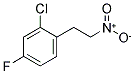 1-(2-CHLORO-4-FLUOROPHENYL)-2-NITROETHANE Struktur