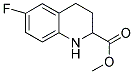 6-FLUORO-1,2,3,4-TETRAHYDRO-QUINOLINE-2-CARBOXYLIC ACID METHYL ESTER Struktur