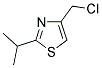 4-(CHLOROMETHYL)-2-ISOPROPYLTHIAZOLE Struktur