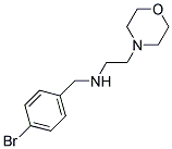 N-(4-BROMOBENZYL)-2-MORPHOLIN-4-YLETHANAMINE Struktur