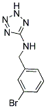 N-(3-BROMOBENZYL)-2H-TETRAZOL-5-AMINE Struktur