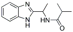 N-[1-(1H-BENZIMIDAZOL-2-YL)ETHYL]-2-METHYLPROPANAMIDE Struktur