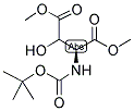 DIMETHYL N-TERT-BUTOXYCARONYL-3-HYDROXYASPARTATE Struktur