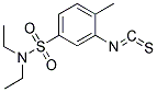 N,N-DIETHYL-3-ISOTHIOCYANATO-4-METHYL-BENZENESULFONAMIDE Struktur