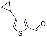 4-CYCLOPROPYL-2-THIOPHENECARBALDEHYDE Struktur