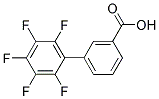 2',3',4',5',6'-PENTAFLUORO[1,1'-BIPHENYL]-3-CARBOXYLIC ACID Struktur