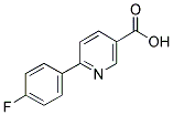 6-(4-FLUOROPHENYL)NICOTINIC ACID Struktur