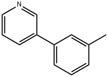 3-(3-METHYLPHENYL)PYRIDINE Struktur