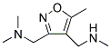 N-((3-[(DIMETHYLAMINO)METHYL]-5-METHYL-4-ISOXAZOLYL)METHYL)-N-METHYLAMINE Struktur