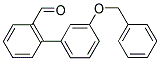 3'-(BENZYLOXY)[1,1'-BIPHENYL]-2-CARBALDEHYDE Struktur