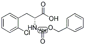 CBZ-D-2-CHLOROPHENYLALANINE Struktur