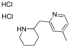 4-METHYL-2-(2-PIPERIDINYLMETHYL)PYRIDINE DIHYDROCHLORIDE Struktur