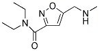 N,N-DIETHYL-5-[(METHYLAMINO)METHYL]-3-ISOXAZOLECARBOXAMIDE Struktur