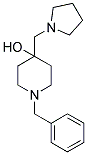 1-BENZYL-4-PYRROLIDIN-1-YLMETHYL-PIPERIDIN-4-OL Struktur