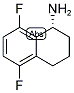 (R)-5,8-DIFLUORO-1,2,3,4-TETRAHYDRO-NAPHTHALEN-1-YLAMINE Struktur